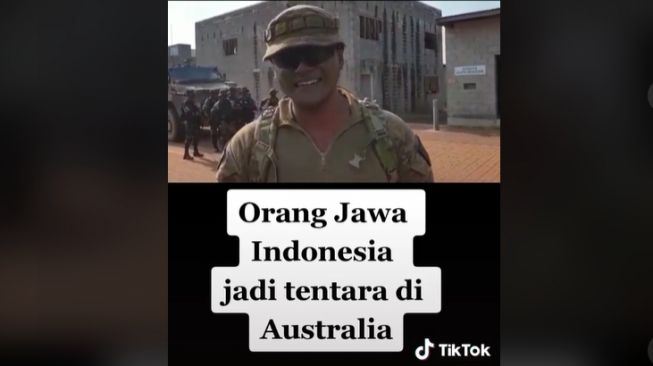 Tentara Australia berdarah Indonesia fasih bahasa Jawa (tiktok)