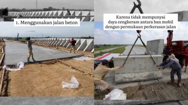 Viral Video 2 Alasan Jalan Tol di Indonesia Tidak Aman. (TikTok)