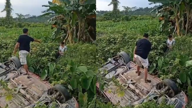 TOP 5 Viral: Didandani Pakai Kerudung, Istri Ngambek sampai Nekat Buang Mobil ke Kebun