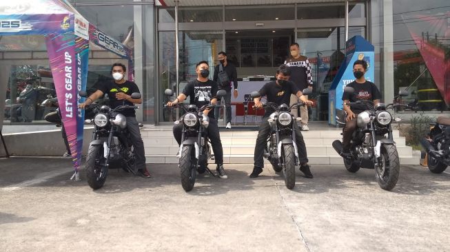 Empat Builder Racik Tampilan Custom Yamaha XSR 155 di Program Yard Built Jateng-Yogya