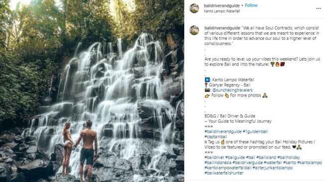 Air Terjun Kanto Lampo (Instagram @balidriverandguide)