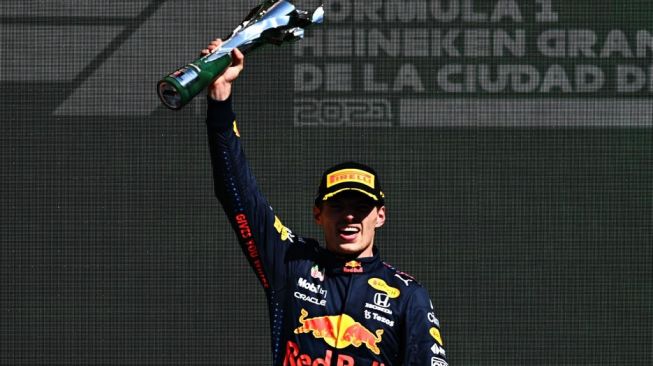 Max Verstappen di F1 GP Meksiko 2021 [Mobil1].