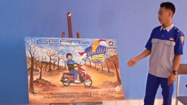 Mulai skill contest, mural, sampai idol Gear Up 125 digelar di SMK Let’s Gear Up [Yamaha Indonesia].