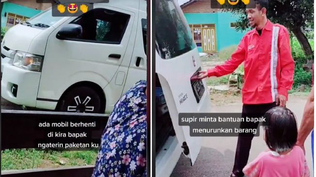 Dikira Paket, Pria Paruh Baya Syok dengan Isi dari Mobil Toyota HiAce