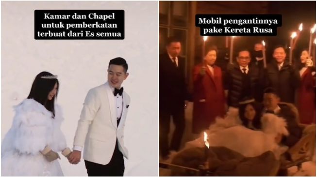 Viral Pengantin Asal Indonesia Menikah di Kutub Utara, Jadi yang Pertama (TikTok)