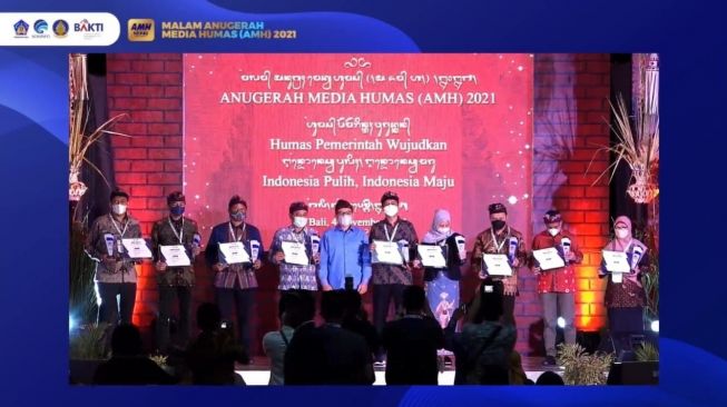 Kemnaker Raih Anugerah Media Humas 2021