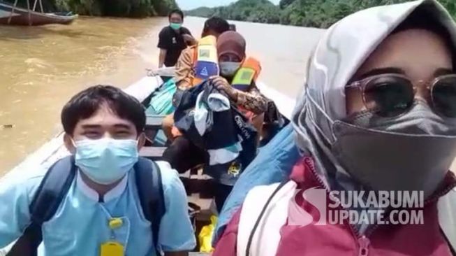 Tim Vaksinasi Syok Lihat Penampakan Si Nyai, Penunggu Sungai Cikaso Sukabumi