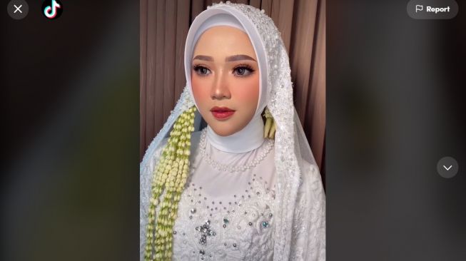 Pengantin Mau Nangis MUA Diganti Pas Hari Pernikahan, Endingnya Disorot (TikTok)