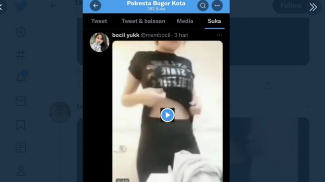 Heboh, Setelah Akun Polresta Bogor Kota, Kini Giliran Polres Banyumas Like 'Konten Porno'