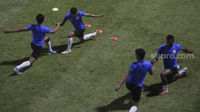 Intip Latihan Timnas Indonesia Jelang Laga Uji Coba Dan Piala AFF 2020