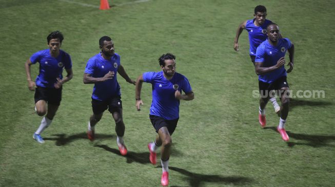 Intip Latihan Timnas Indonesia Jelang Laga Uji Coba Dan Piala AFF 2020