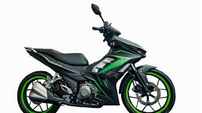 Jialing SVR180 2022, motor bebek sport pesaing Yamaha MX-King (Motosaigon.vn)