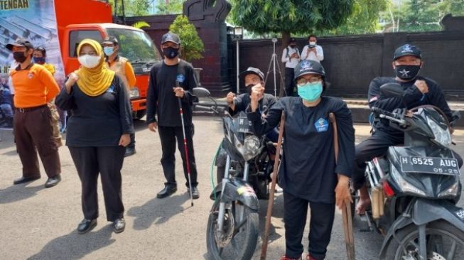 Siaga Bencana di Jateng, Begini Semangat Anggota Komunitas Difabel di Bidang Sosial