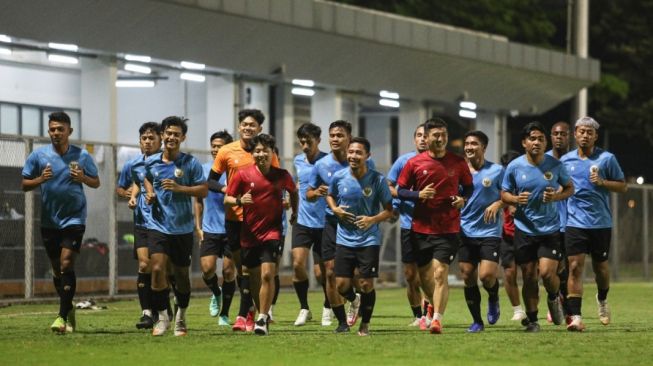 Gelar Latihan Perdana, Timnas Indonesia Masih Diberi Menu Ringan