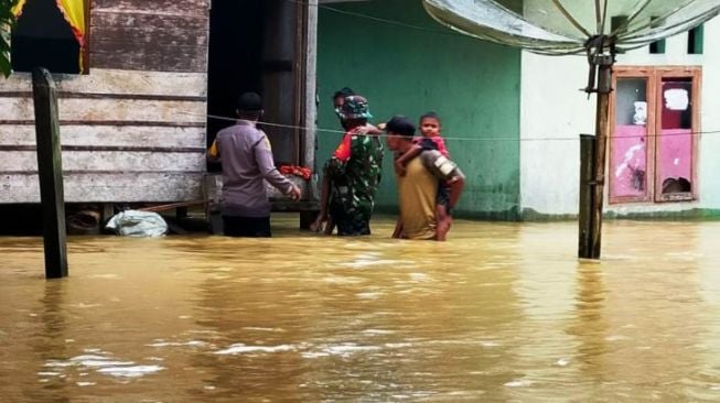 Banjir Rendam Dua Desa di Aceh Selatan