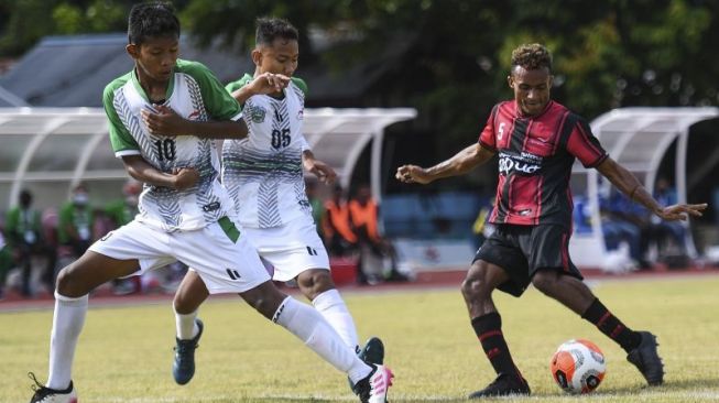 Sepak Bola Peparnas Papua: Tuan Rumah Dipastikan Lolos ke Final