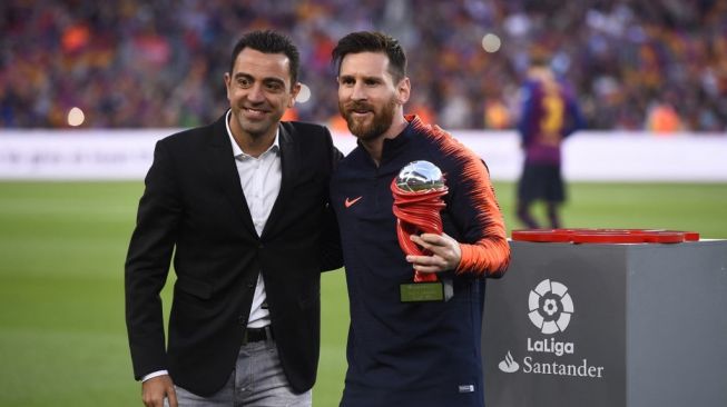 Lionel Messi Kirim Pesan Singkat ke Xavi, Apa Isinya?