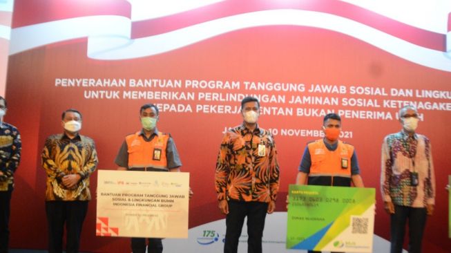 Sebanyak 2.000 Relawan dan Pekerja Rentan Dapat BPJS Ketenagakerjaan dari IFG