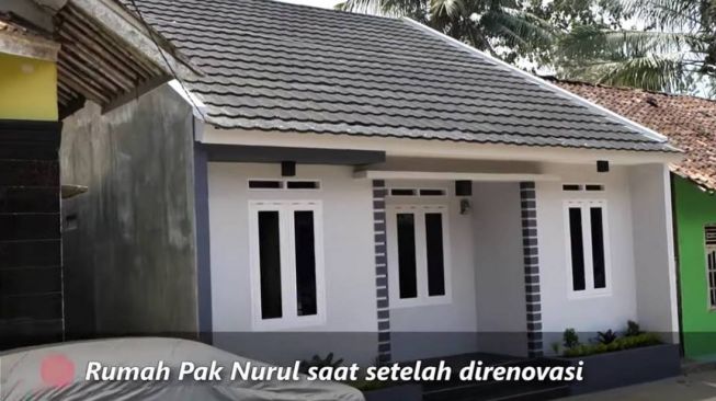 Rumah satpam yang direnovasi Baim Wong. [YouTube/Baim Paula]