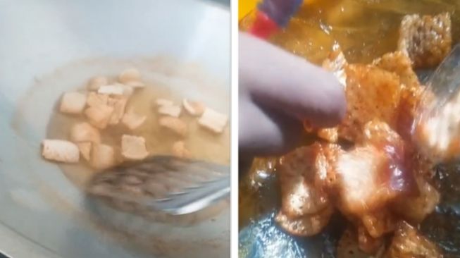 Bocil masak camilan (tiktok)