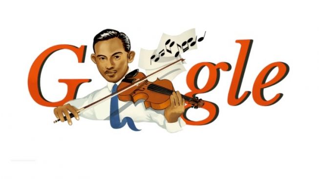Hari Pahlawan 2021, Google Doodle Tampilkan Ismail Marzuki