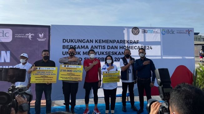 Antis Berikan Dukungan Prokes di World Super Bike 2021