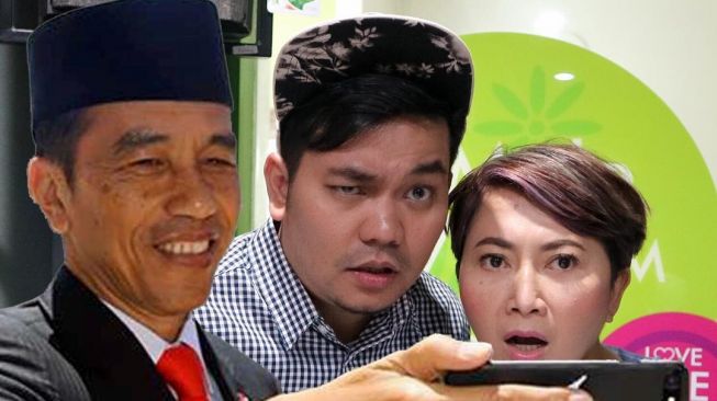 Potret persahabatan Indy Barends dan Indra Bekti. [Instagram/@indybarends]