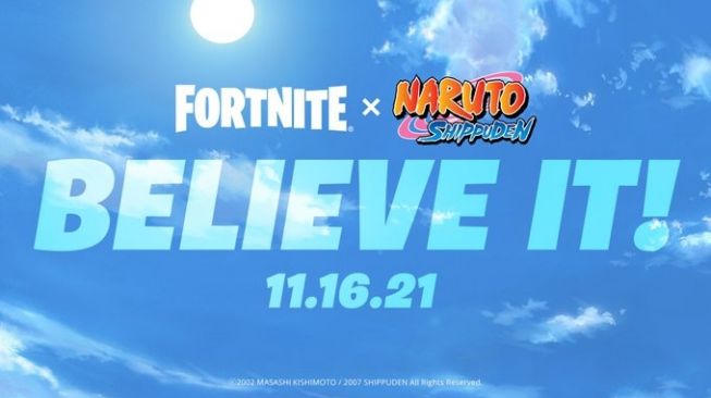 Susul Dune dan Arcane, Naruto Resmi Kolaborasi dengan Game Fortnite