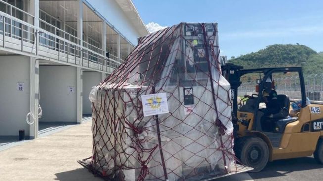 Pemasangan Alat WSBK di Sirkuit Mandalika Hampir Rampung