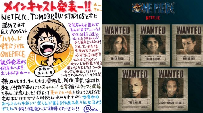 One Piece Live Action: Spoiler, Jadwal Tayang dan Pemeran