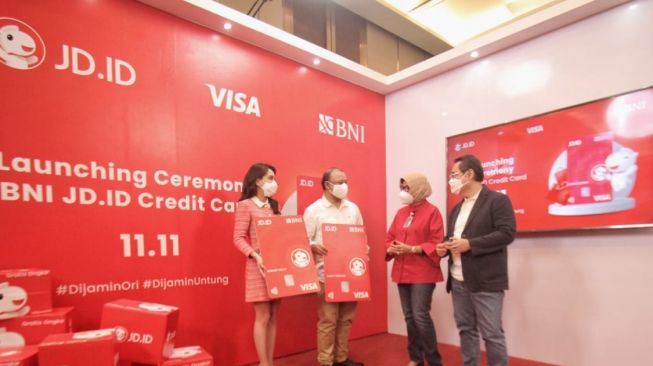 BNI Berkolaborasi dengan JD.ID Luncurkan Kartu Kredit e-Commerce