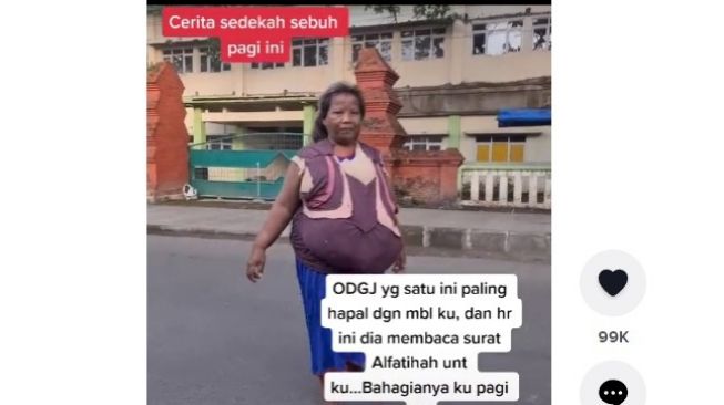 Viral! ODGJ Hafal Surat Al-fatihah, Publik: Dia Gak Lupa dengan Agamanya