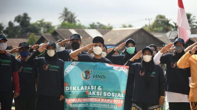 RKS Banjarmasin Deklarasikan Sandiaga Uno Capres 2024