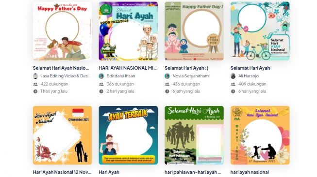 30 Twibbon Hari Ayah 2021 Terpopuler yang Bisa Didapatkan Secara Gratis