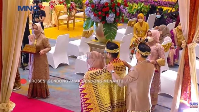 Momen akad nikah Ria Ricis. [Youtube/MNCTV Official]