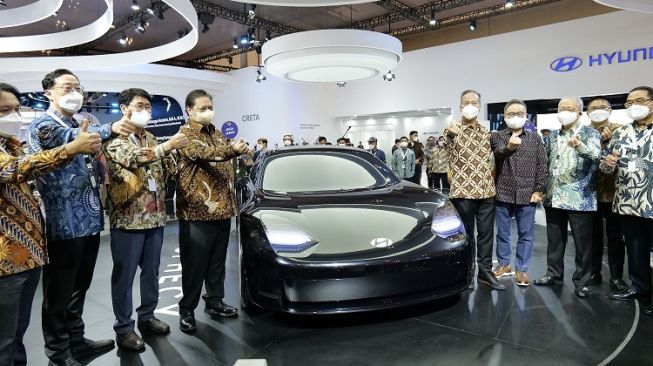 Prophecy, Mobil Konsep Hyundai yang Dapat Saranghaeyo Pak Menteri di Press Day GIIAS 2021