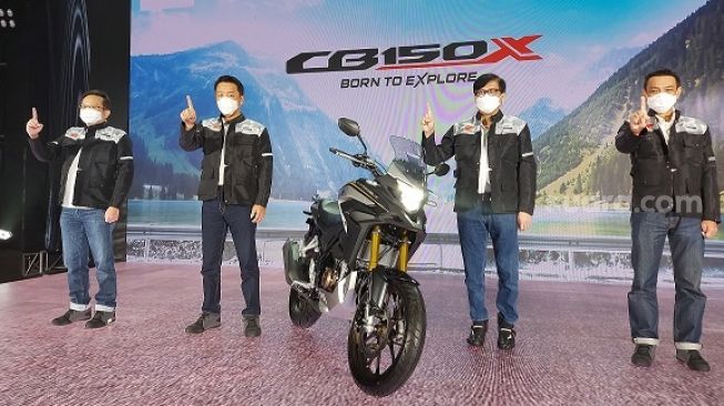 Honda Kantongi 1.058 SPK di GIIAS 2021, New CB150X Catat Rekor