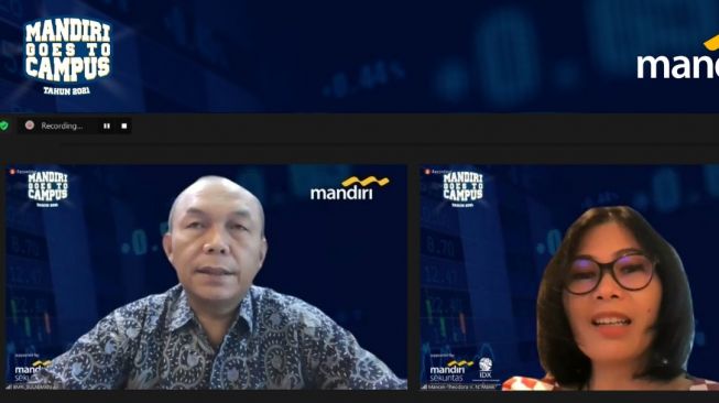 Perkuat Kemandirian Jangka Panjang Mahasiswa, Bank Mandiri Sasar Investor Milenial