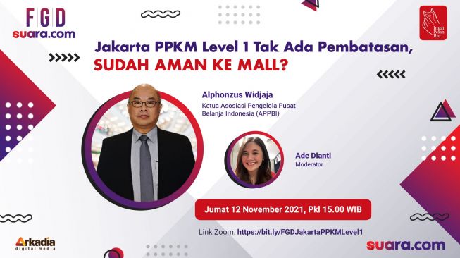 FGD: DKI Jakarta Masuk PPKM Level 1, Sudah Aman Ngemall?