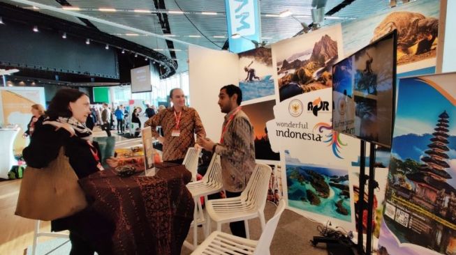 Promosikan Indonesia, KBRI Stockholm Mejeng di Travel News Market 2021