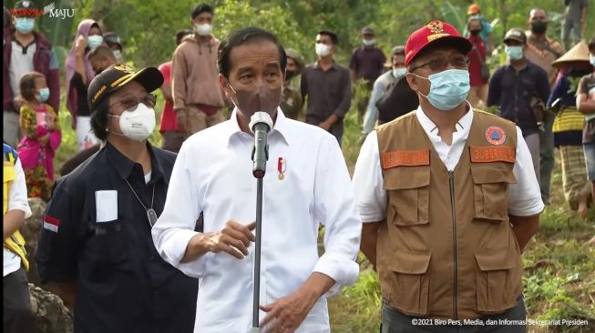 Presiden Joko Widodo di Kabupaten Lombok Tengah [Youtube Sekretariat Presiden]