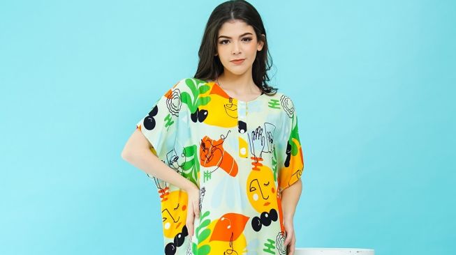 Daster modern, salah satu produk dari Oriana Homewear. [dokumentasi pribadi]