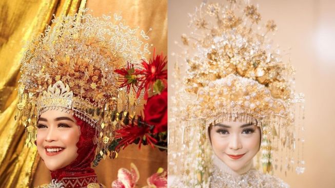 9 Pesona Ria Ricis Sejak Lamaran Hingga Akad Nikah, Manglingi Banget!