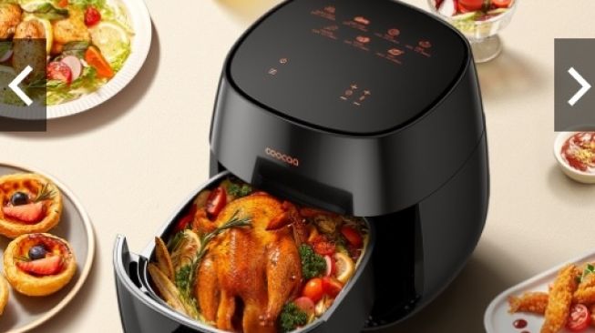 Coocaa Air Fryer AF-DE1. [Shopee]