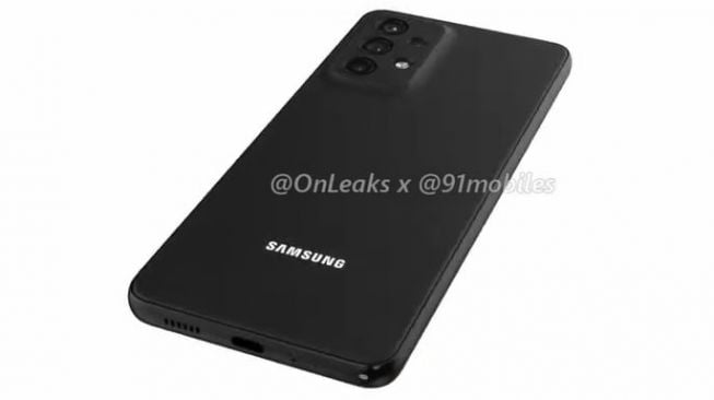 Desain render Samsung Galaxy A33 5G. (YouTube/ 91mobiles)