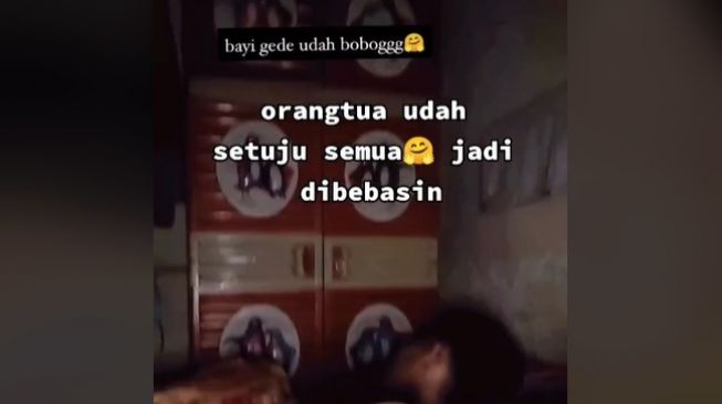 Wanita curhat diizinkan menginap di rumah pacar (tiktok)