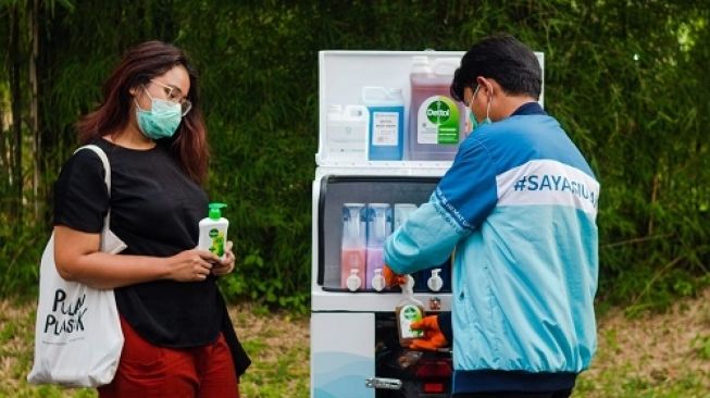 Kurangi Sampah Plastik, Kini Dettol Bisa Dibeli dengan Teknologi Isi Ulang ala Siklus