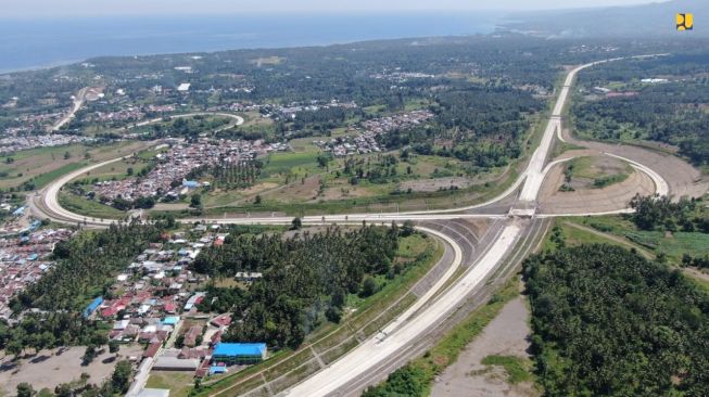 Ilustrasi jalan tol. (Dok: PUPR)