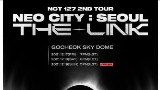 Poster konser NCT 127 [Soompi]