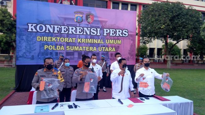 Polisi Bekuk Penembak Warga saat Tawuran Pecah di Belawan